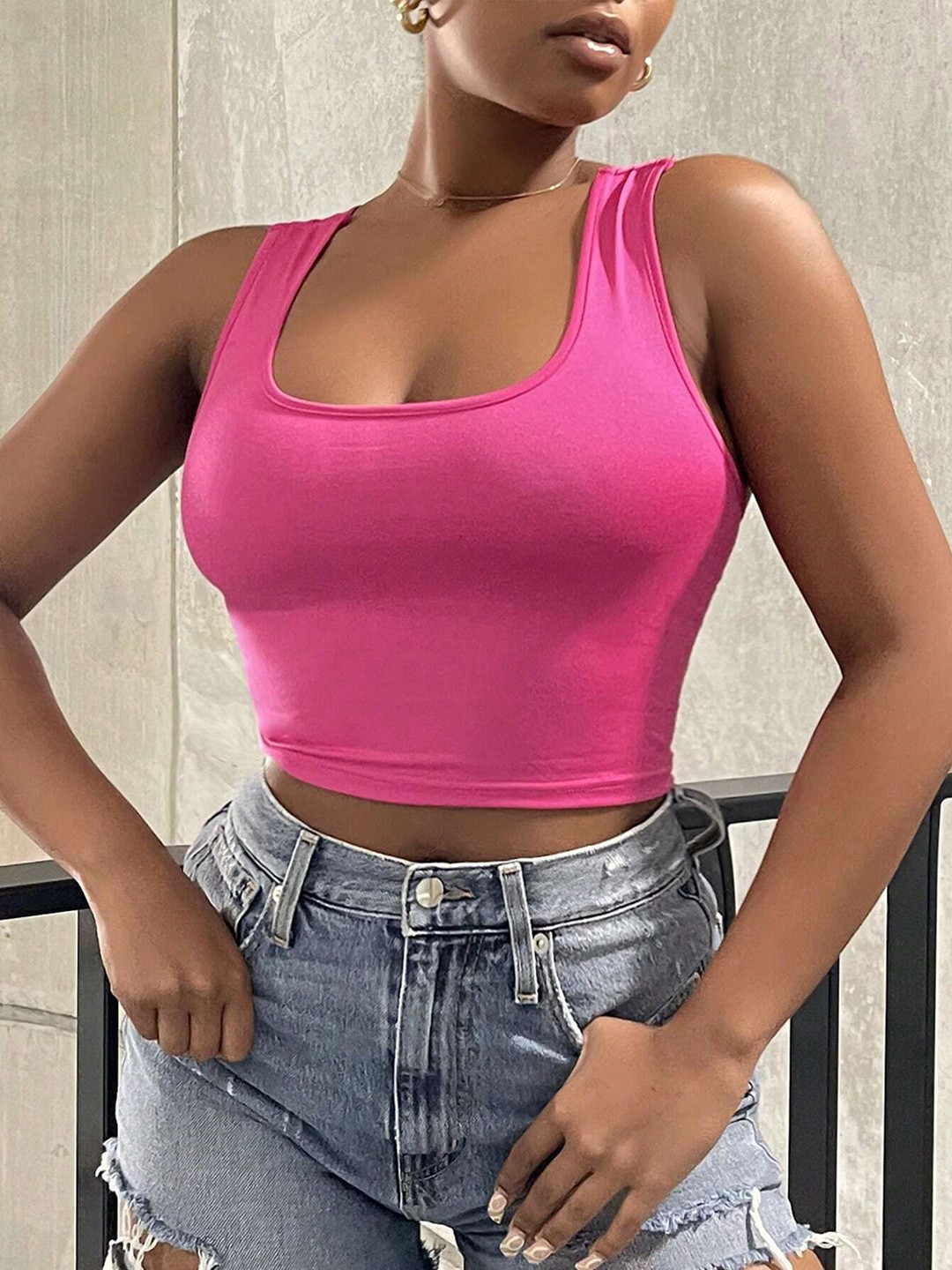 Stylecast X Slyck Crop Top