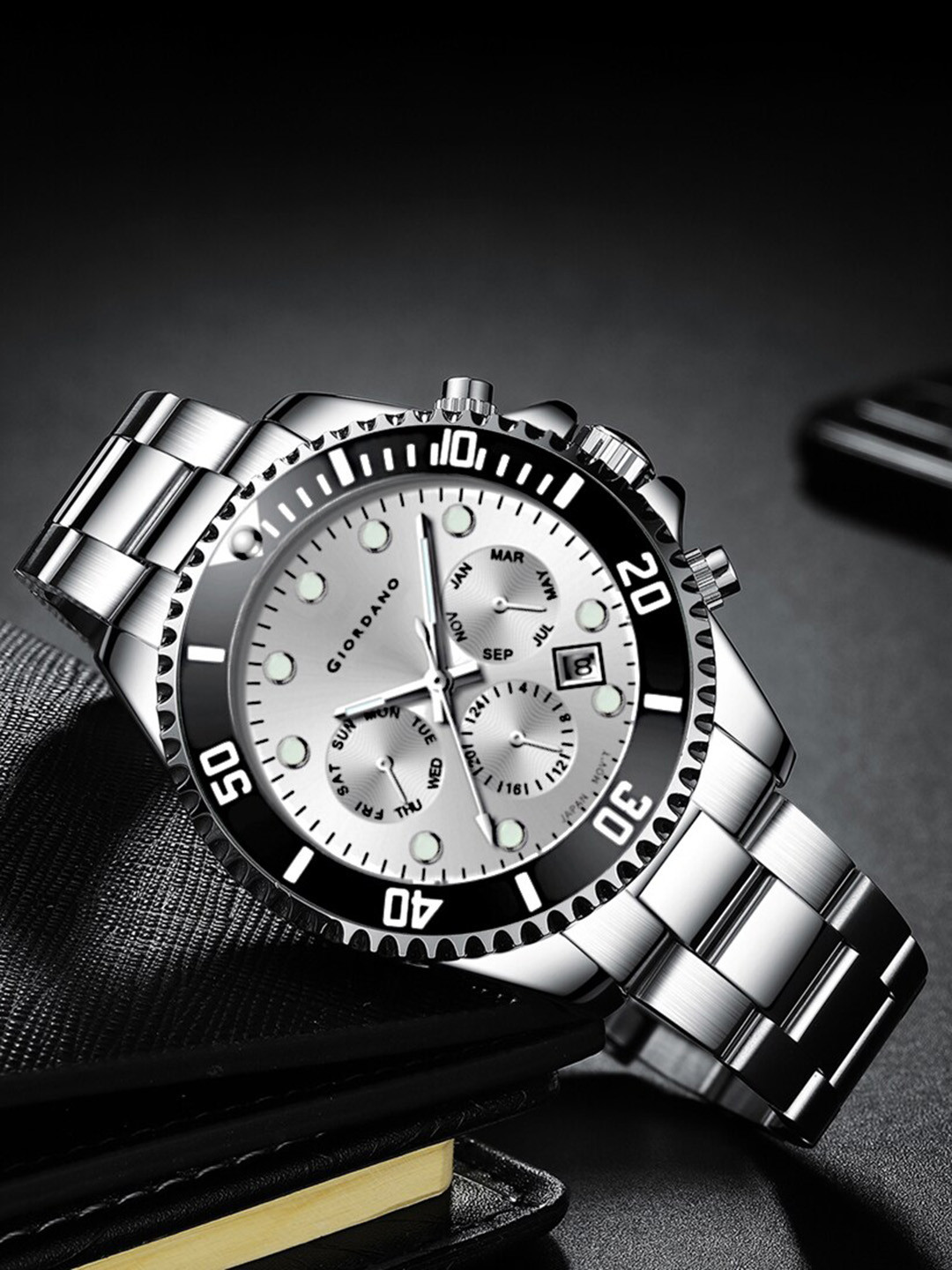 GIORDANO Men Bracelet Style Straps Analogue Multi Function Watch GZ-50085-22