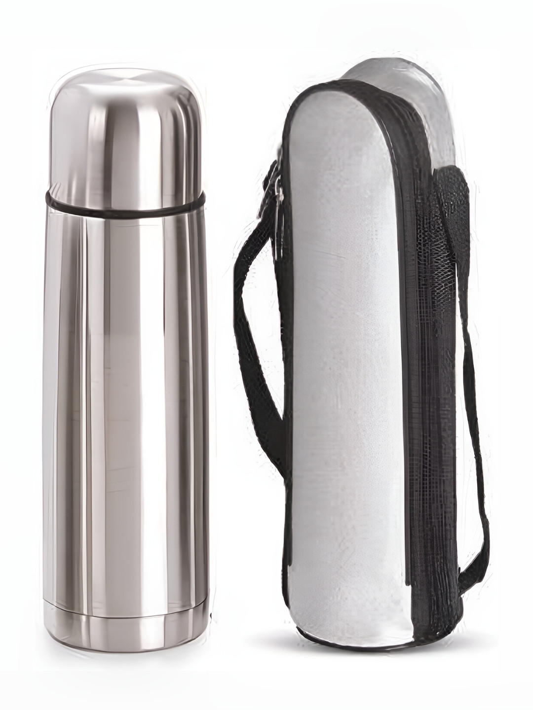 Bekner Steel Solid Stainless Steel Spill Proof Flask - 500ml