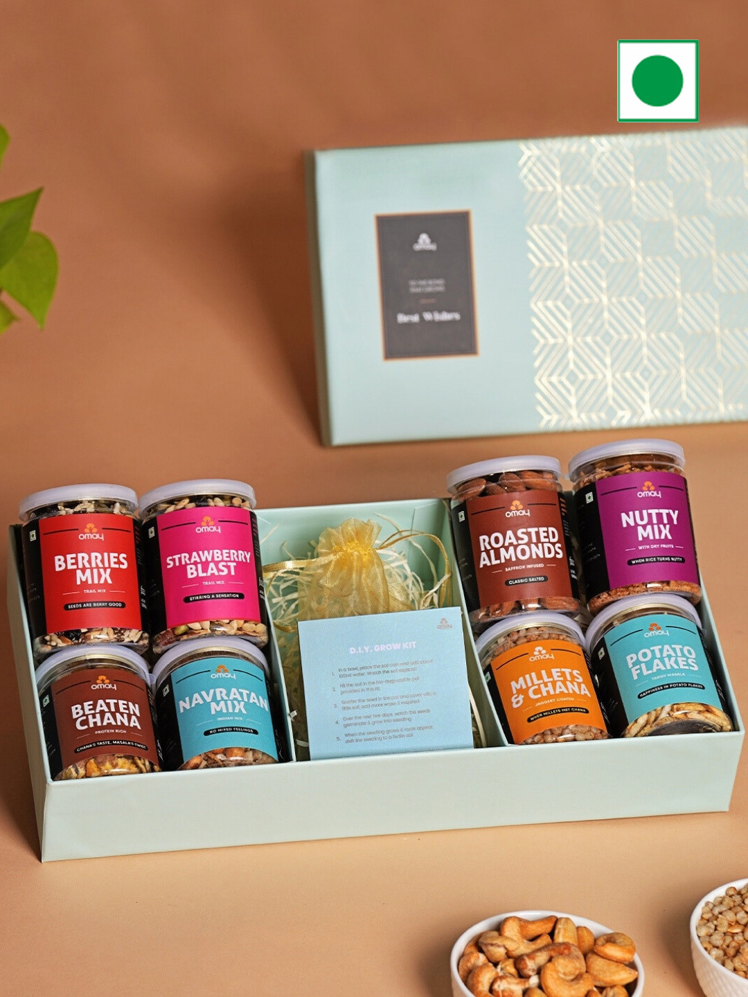 Omay Foods Variety Grow Kit Gift Box