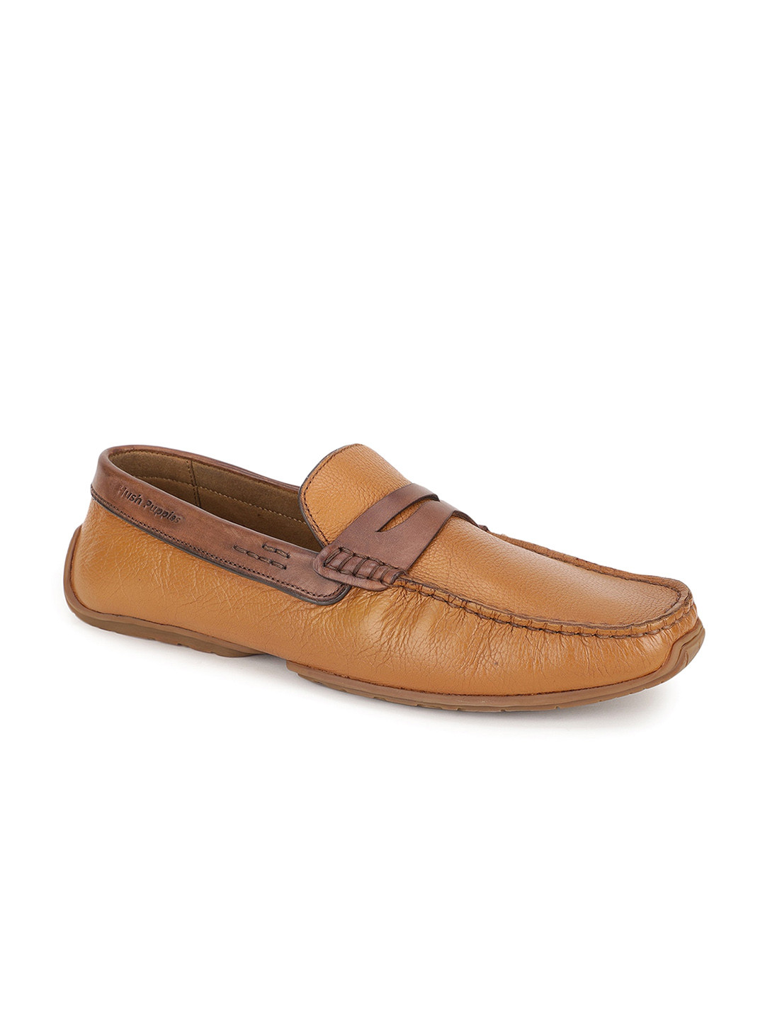 Hush Puppies Men Leather Driving Shoes