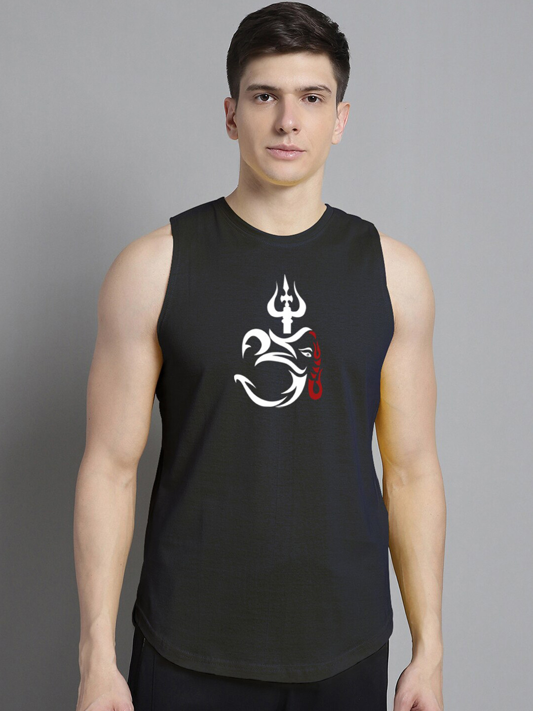 FBAR Printed Pure Cotton Innerwear Vests 240124FBAE421-17-XS