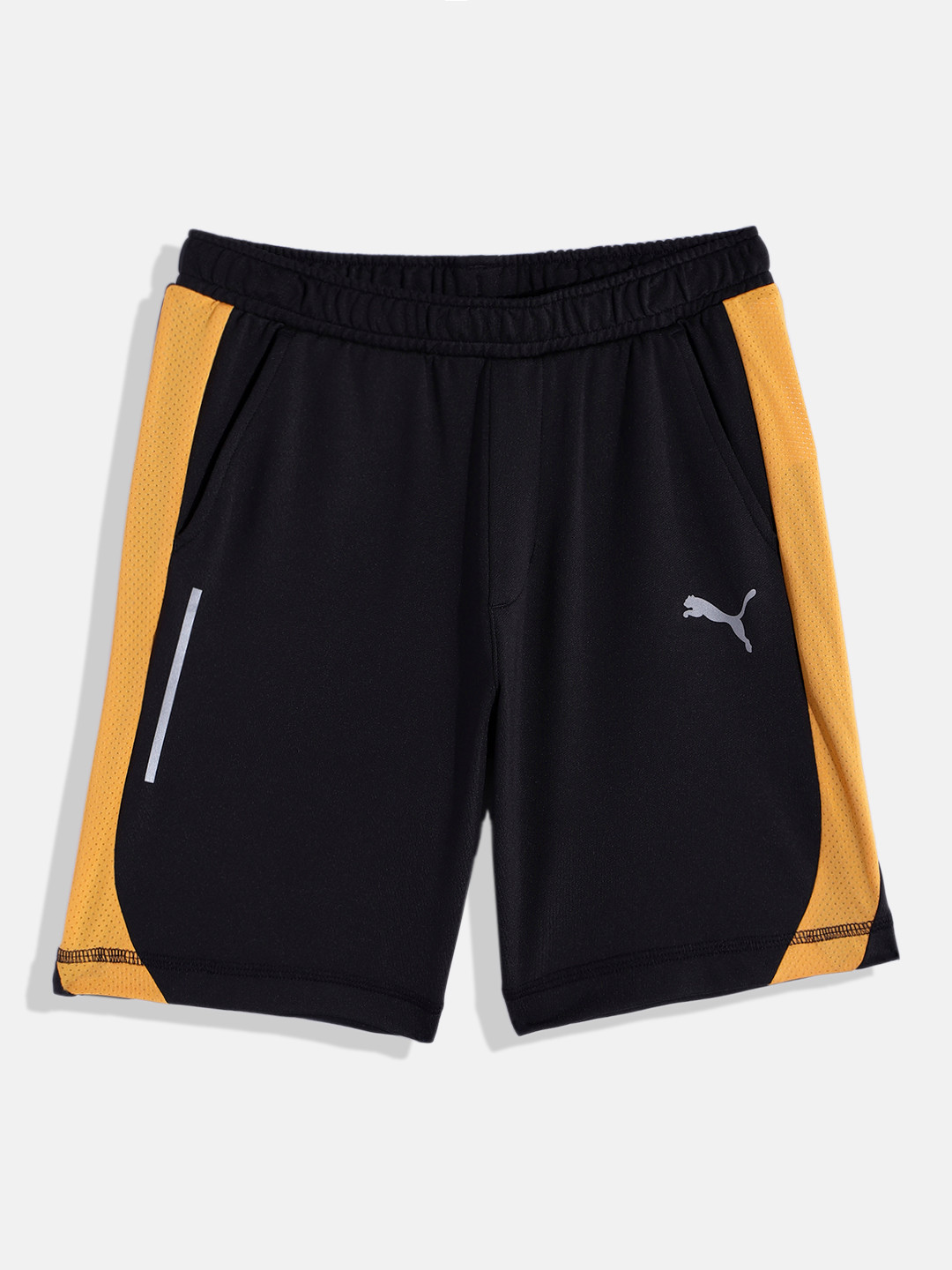 one8 x PUMA Boys Colourblocked Training Sports Shorts