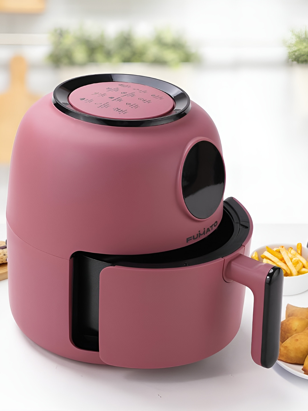 The Better Home Pink Fumato Aerochef Air Fryer With Digital Touchscreen Panel 1300 W