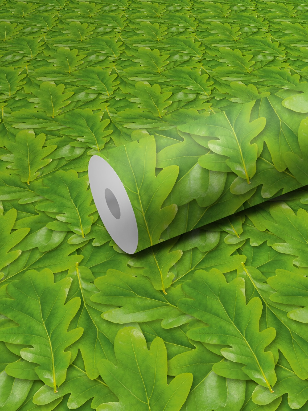 WALLWEAR Green Floral and Botanical Printed Wall Sticker