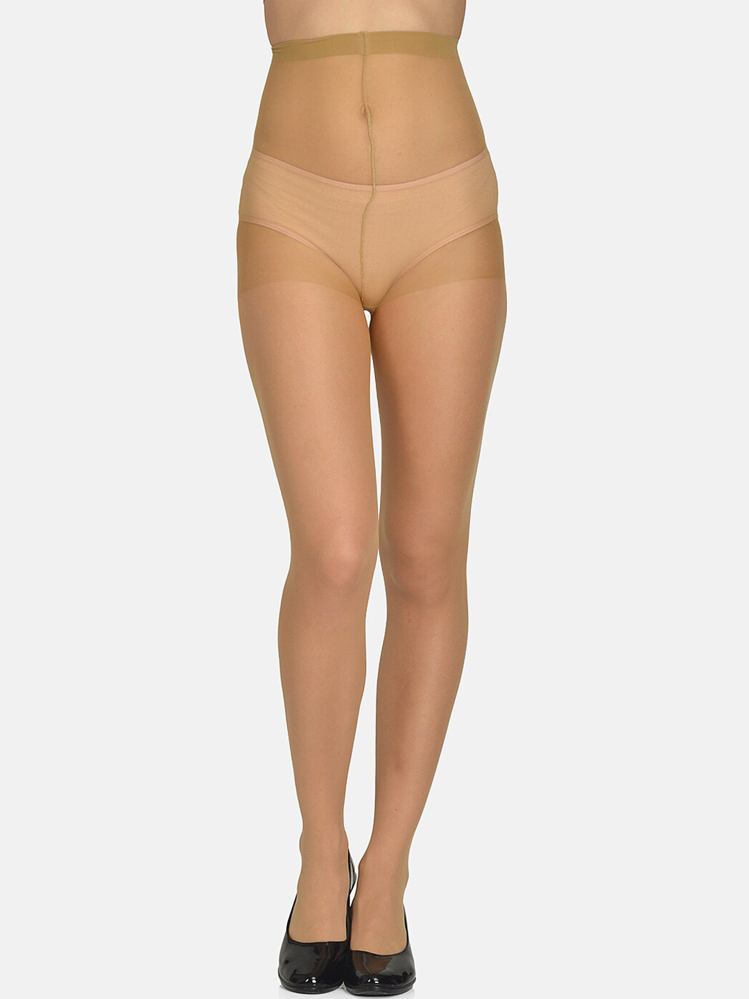 mod & shy Semi-Sheer Thigh-High Pantyhose Stockings