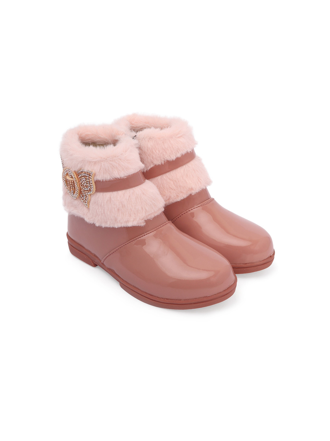 BAESD Girls Bow Detailed Winter Boots