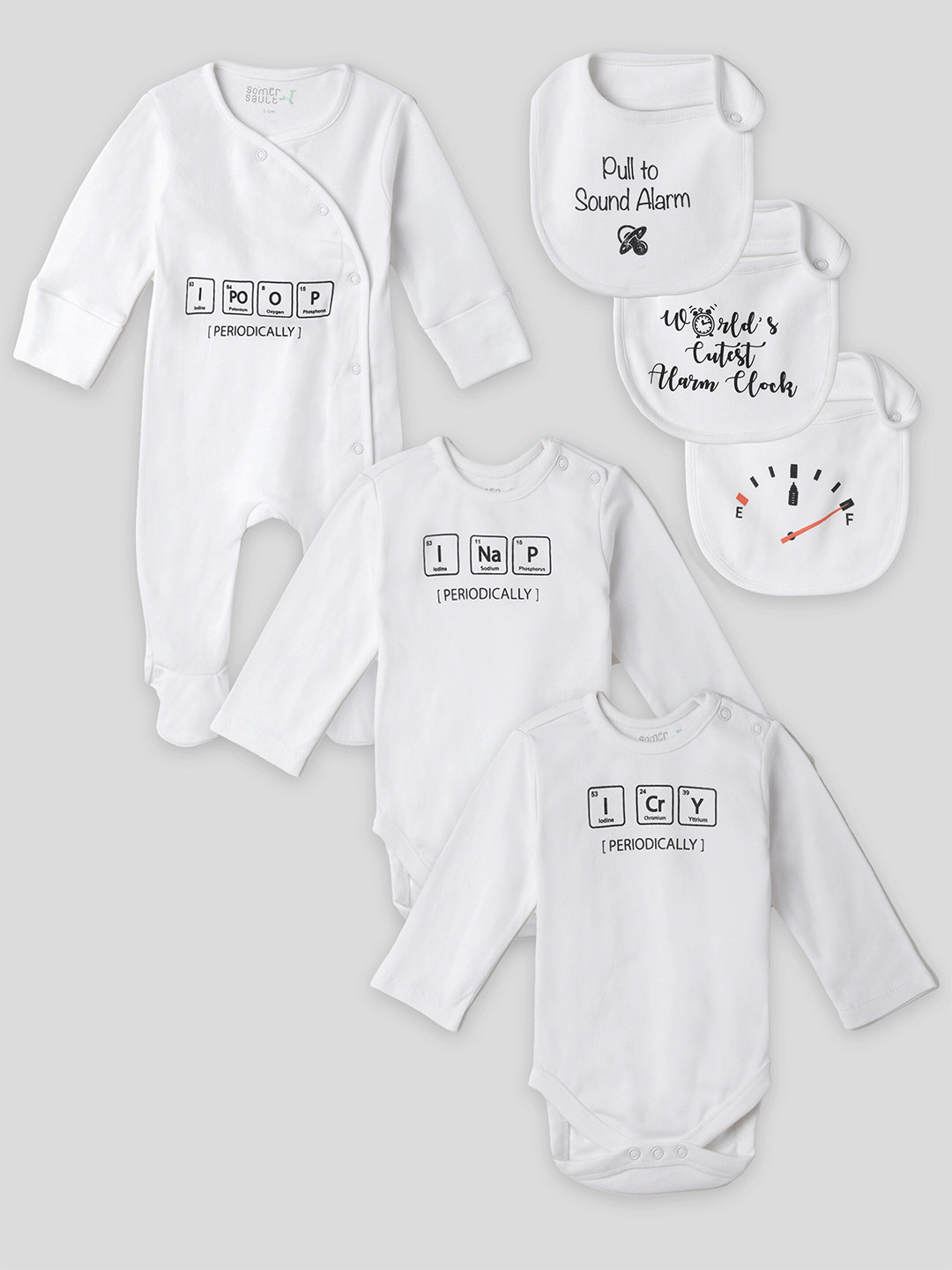 Somersault Infants Set Of 6 Printed Apparel Gift Set