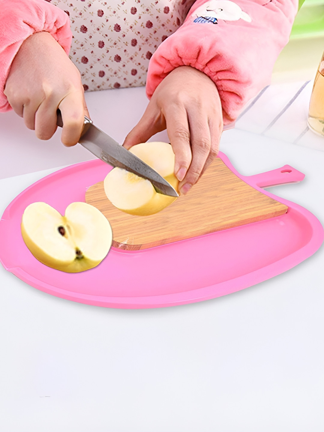 Kookee Pink Wooden Chopping Board