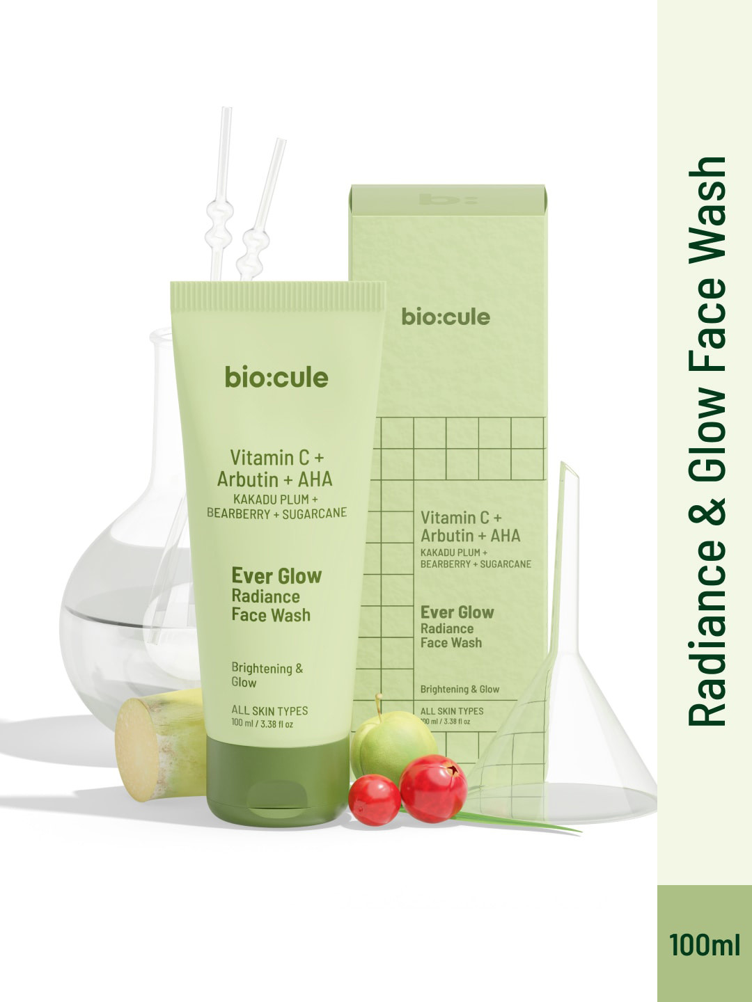 biocule Ever Glow Radiance Face Wash - 100ml
