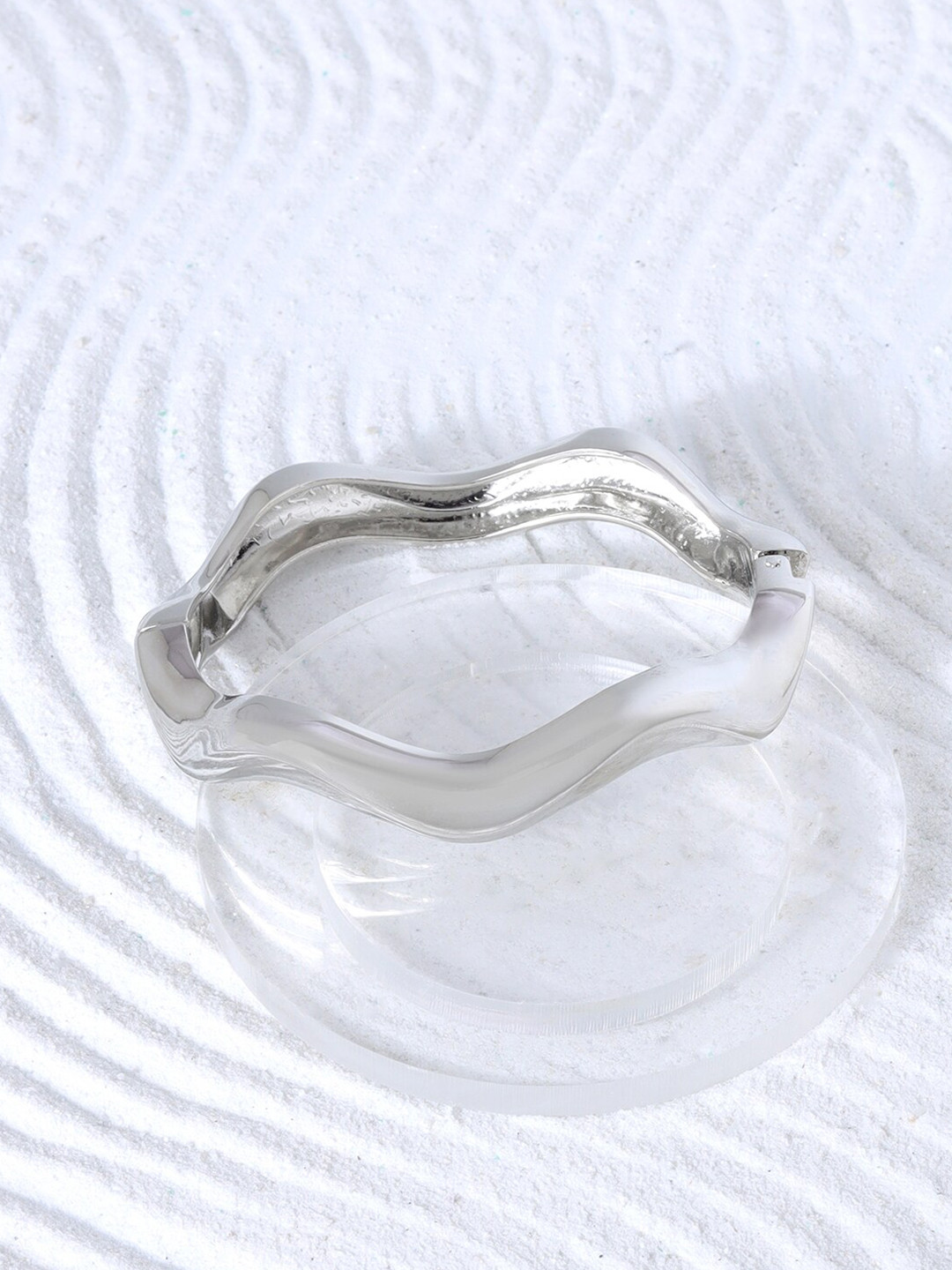 JOKER & WITCH Silver-Plated Bangle-Style Bracelet