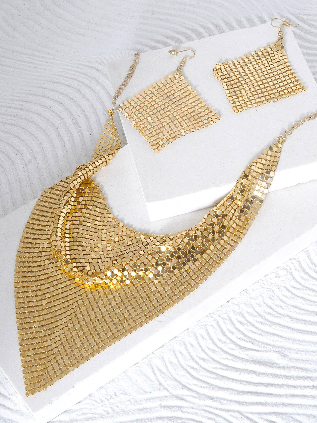 JOKER & WITCH Gold-Plated Andromeda Necklace & Earrings