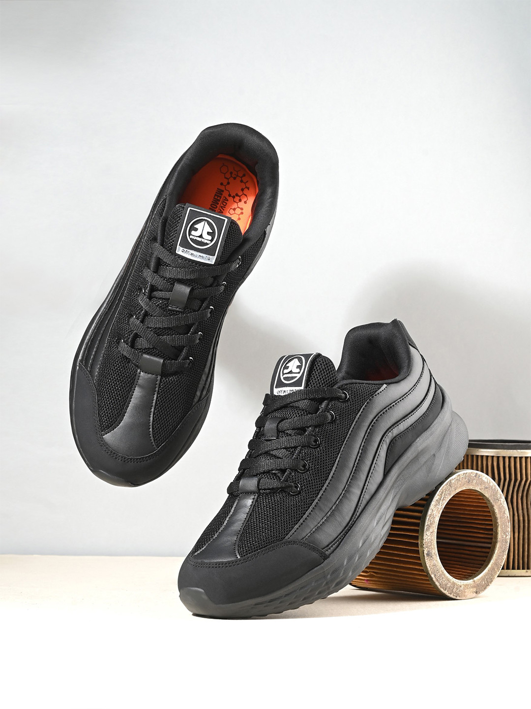 OFF LIMITS Men Lace Up Mesh Running Shoes