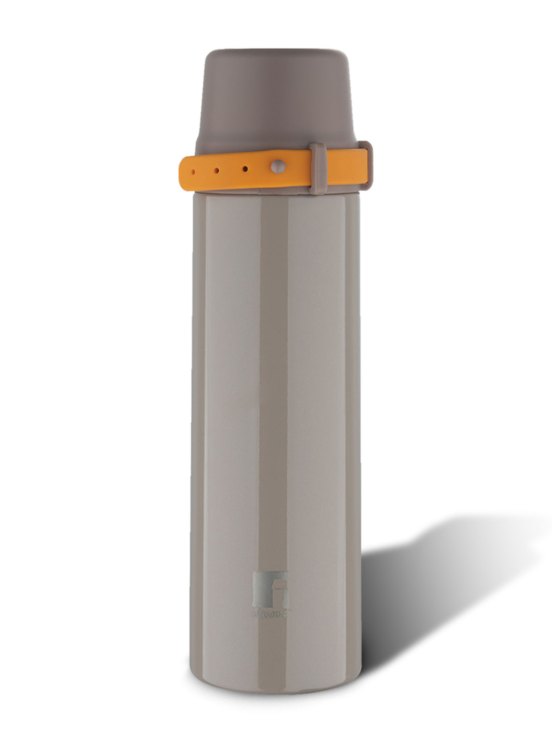 BERGNER Brown Solid Stainless Steel Double Wall Vacuum Flask - 500ml