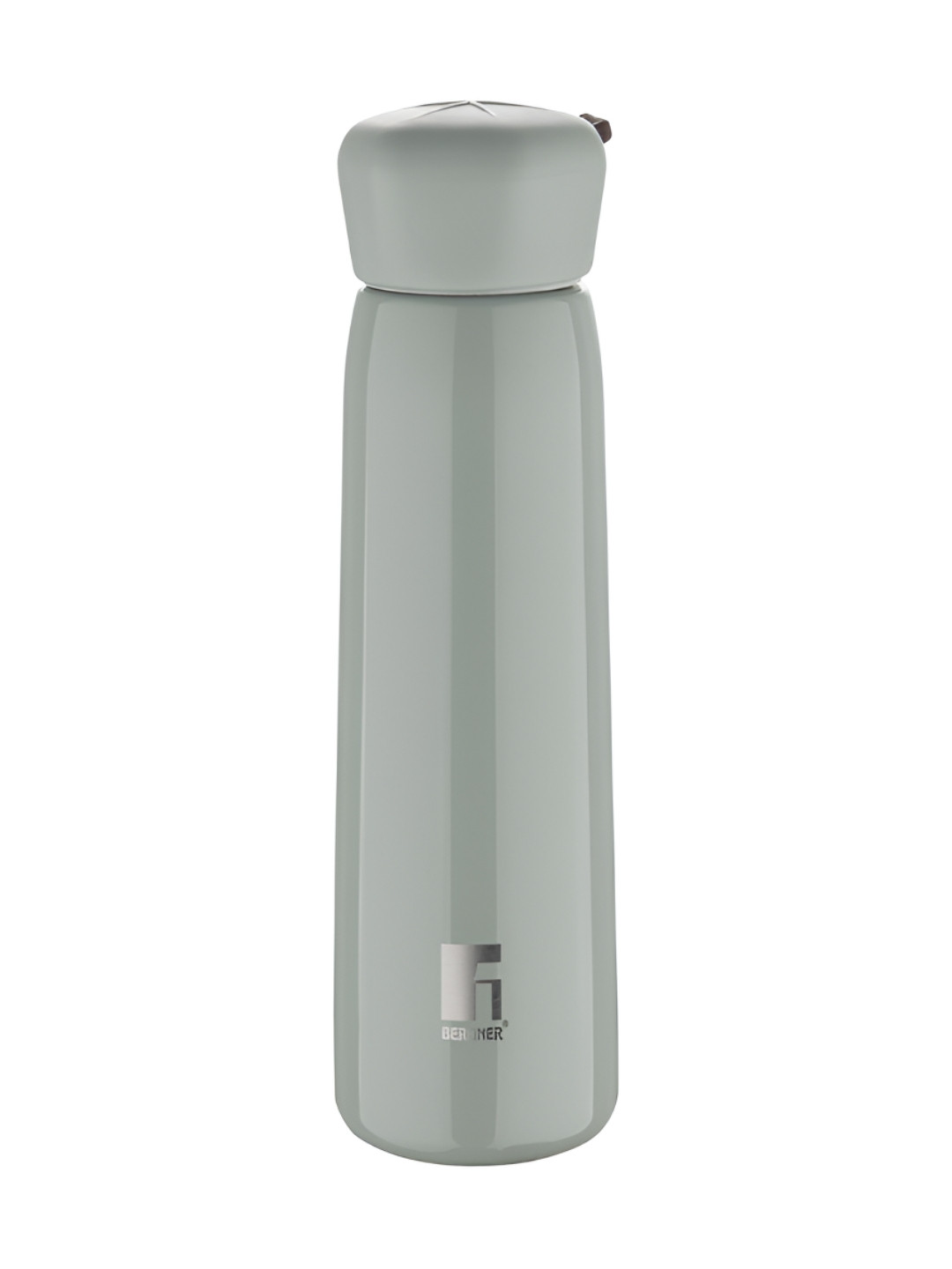 BERGNER Grey Stainless Steel Single Wall Vacuum Flask - 400ml