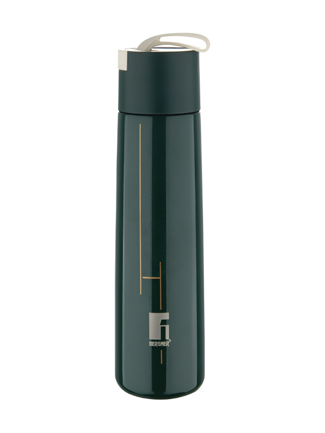 BERGNER Green Stainless Steel Single Wall Vacuum Flask - 350ml