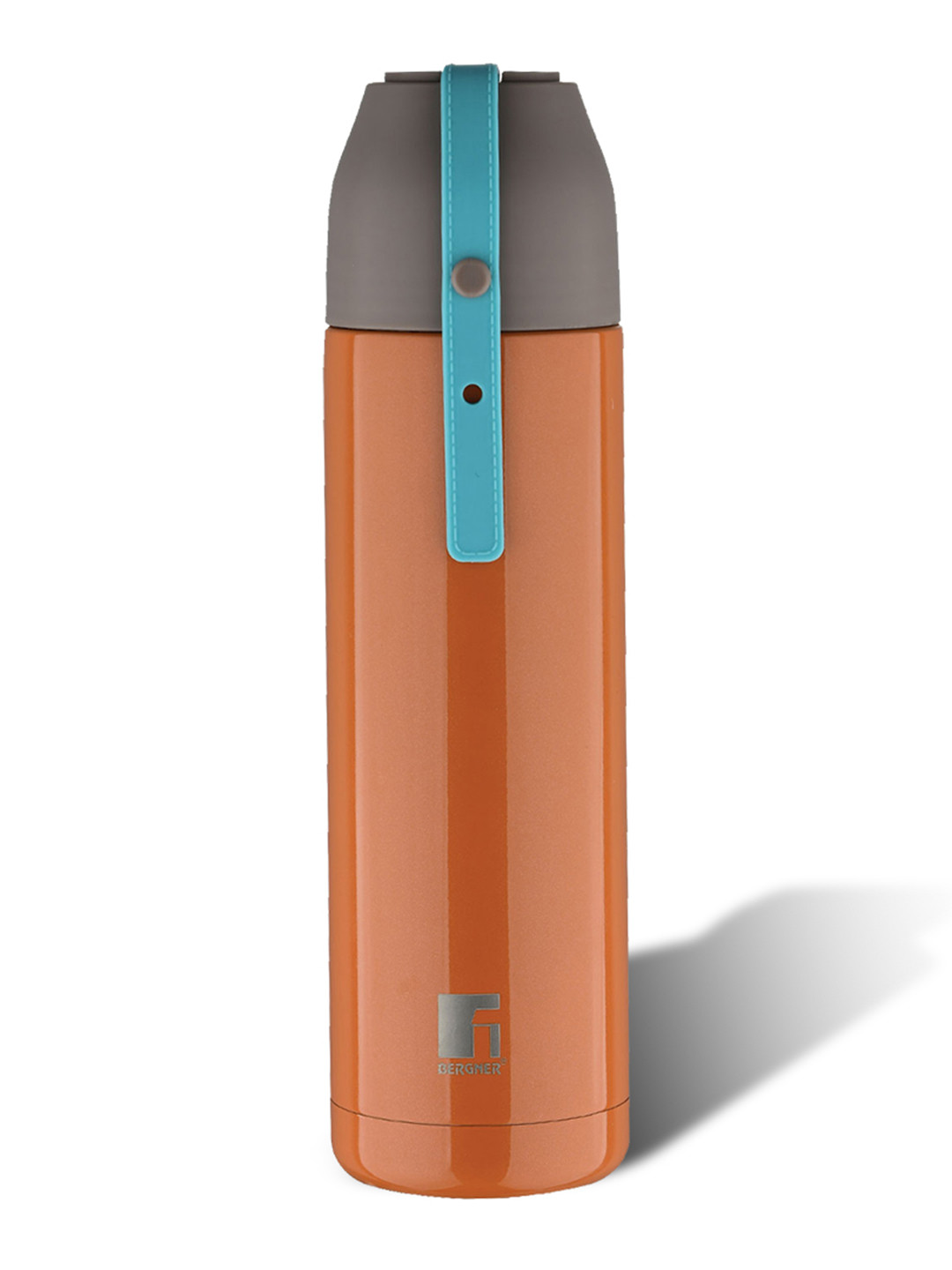 BERGNER Orange Stainless Steel Double Wall Vacuum Flask - 450ml