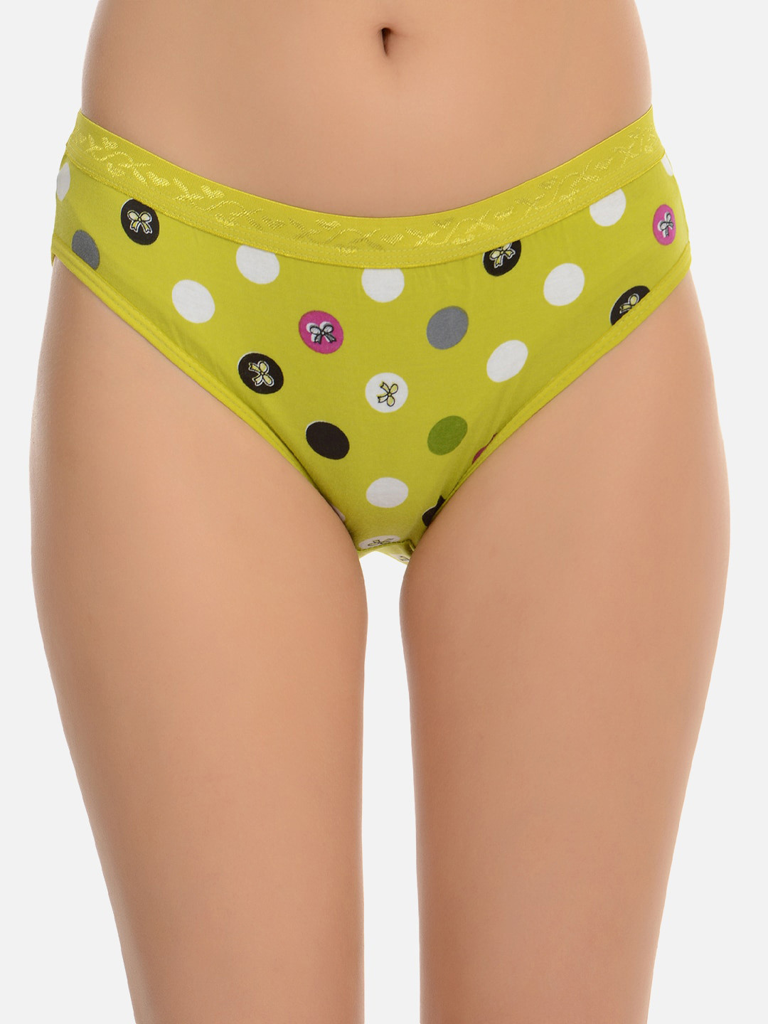 mod & shy Polka Dot Printed Antimicrobial Basic Briefs