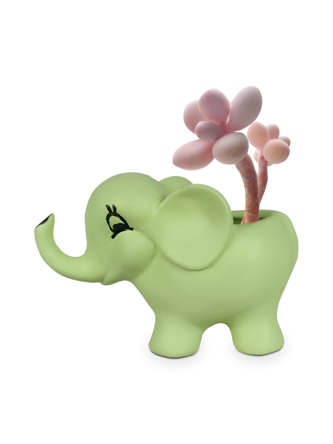 LASAKI Lime Green Jumbo Ceramic Planter