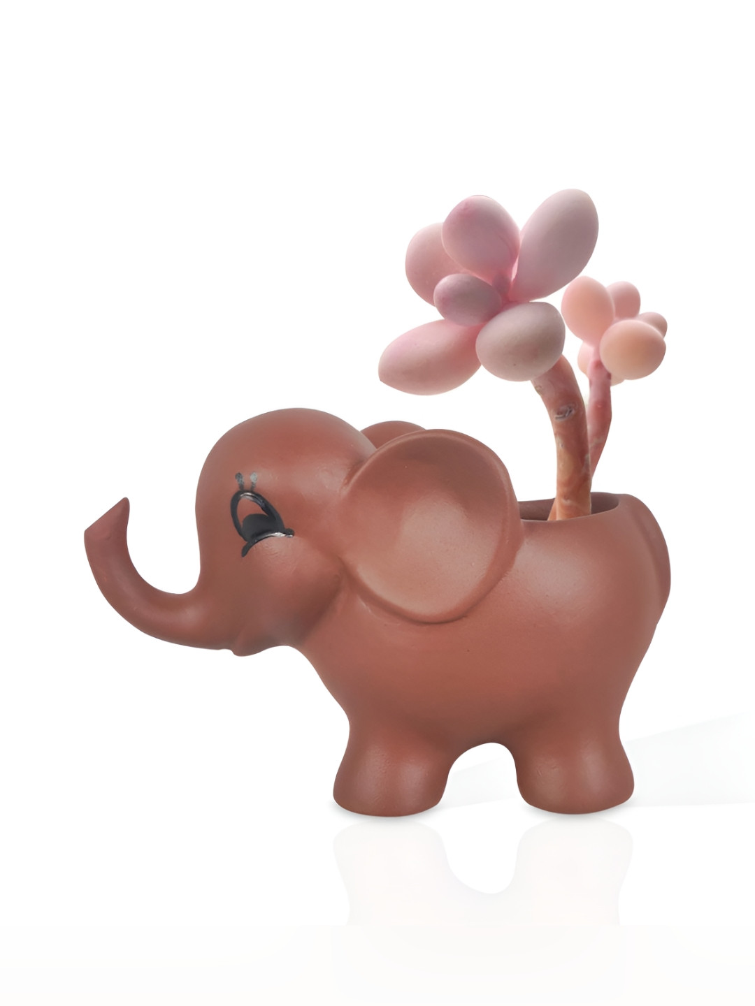 LASAKI Copper Jumbo Shape Ceramic Planters