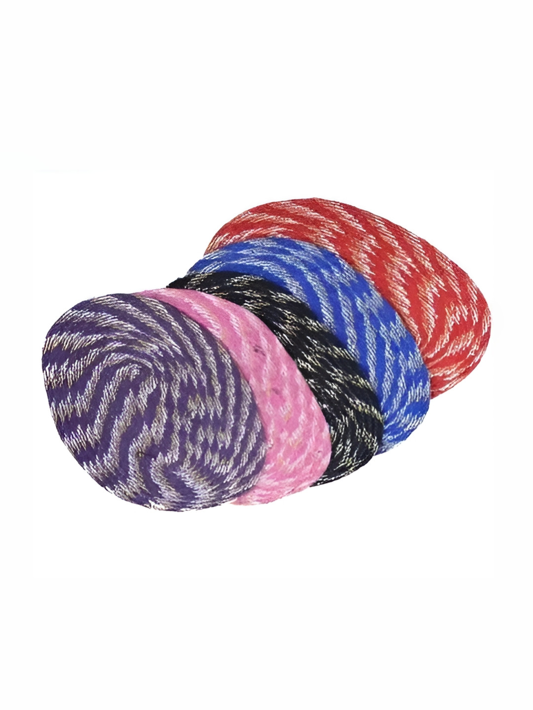 Supreme Home Collective Blue & Pink 5Pcs Cotton Self-Designed Cotton