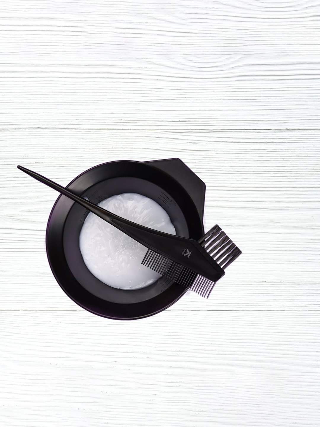 KINDED 2-Pcs 2 In 1 Hair Colouring Dye Brush Applicator And Tail Comb