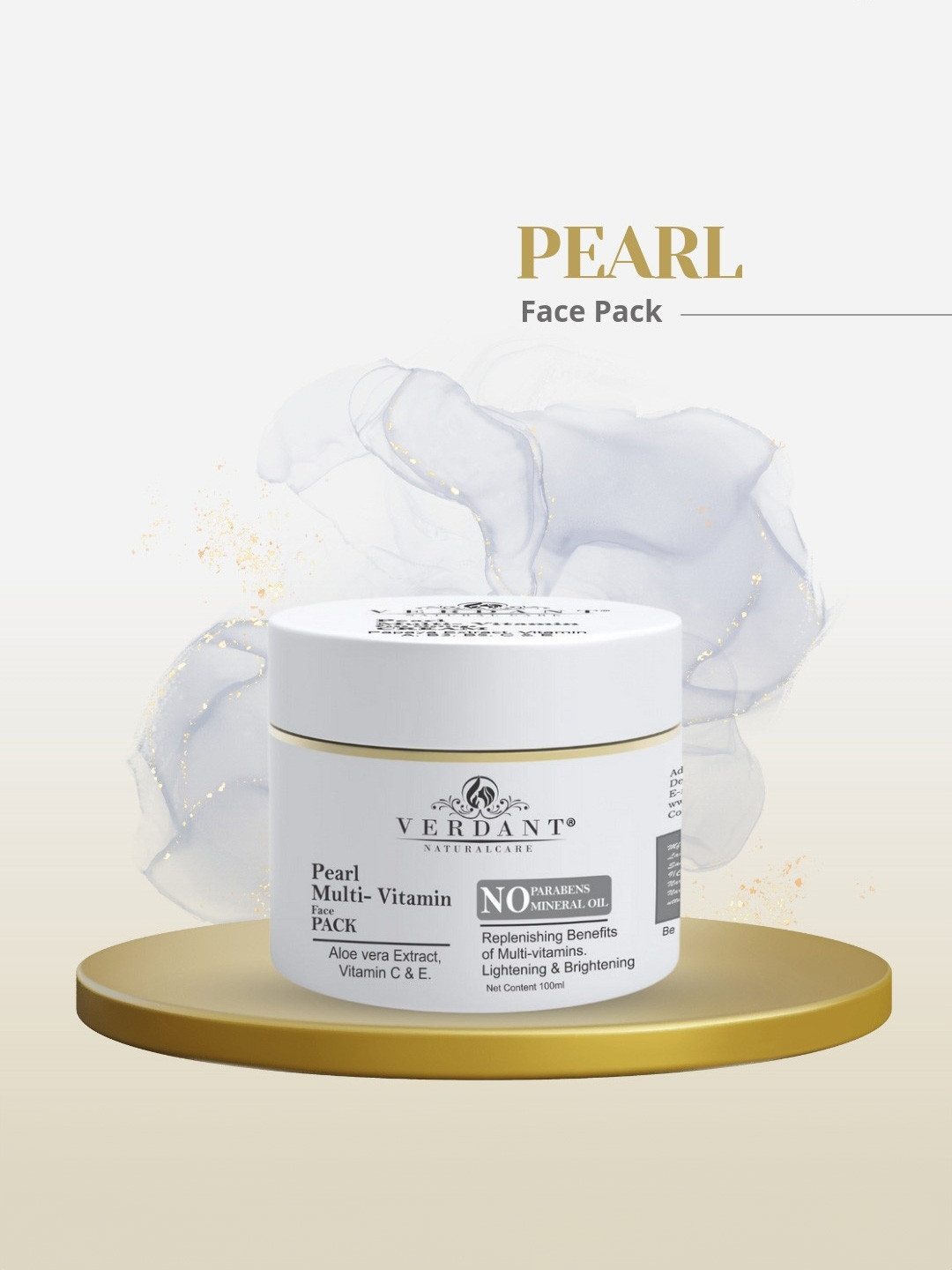 Verdant Natural Care Pearl Multi Vitamin Face Pack - 100ml