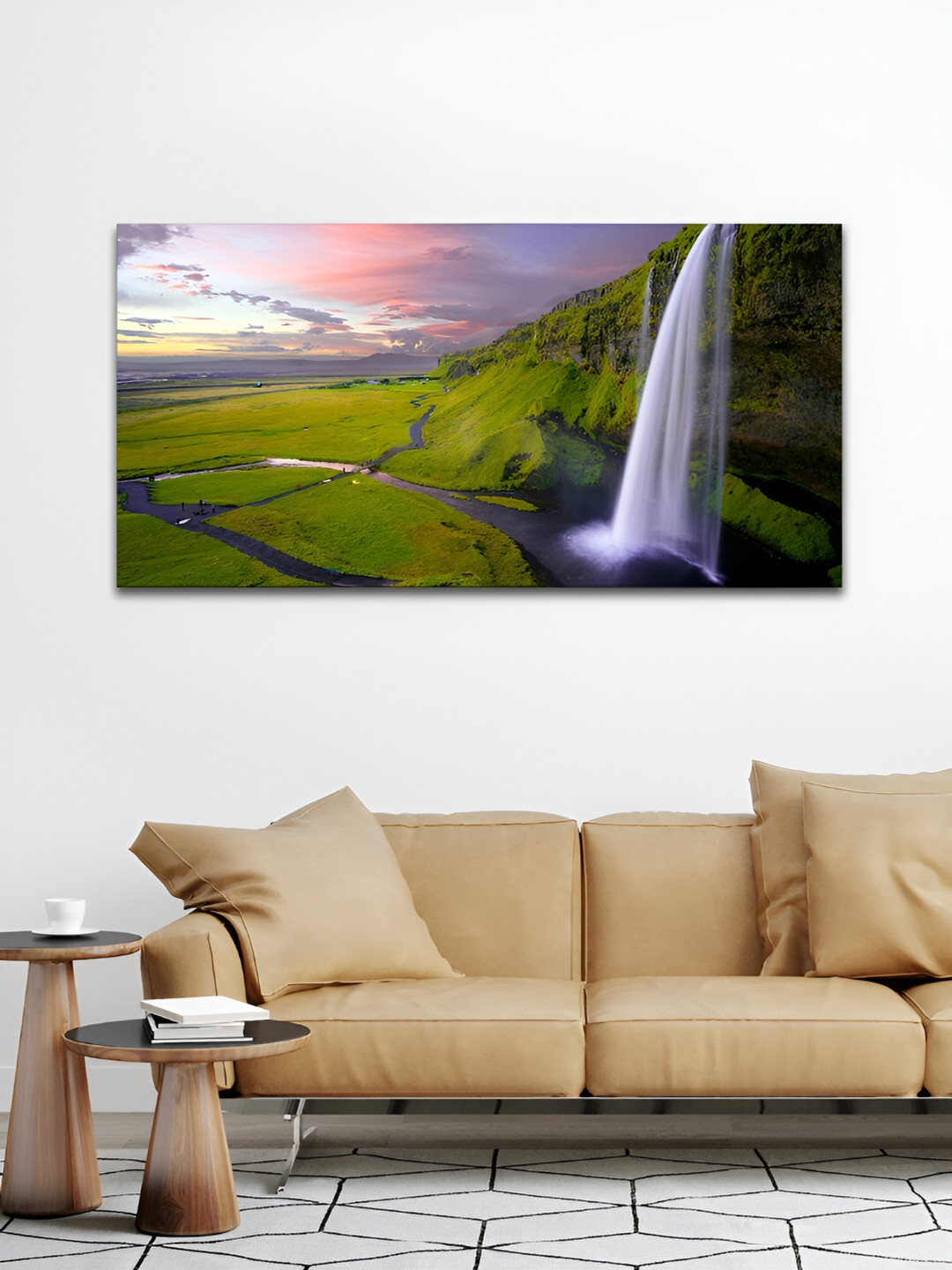 VibeCrafts Canvas Wall Rectangle Paintings Wall Art -24x 48In