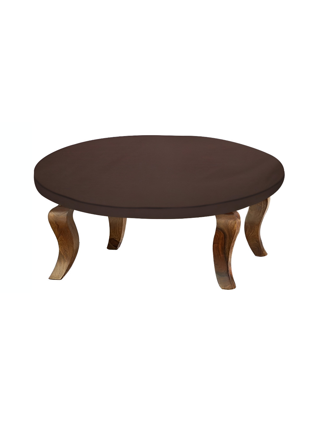 Stylista Brown Waterproof Elastic Round 2 Seater Table Cover