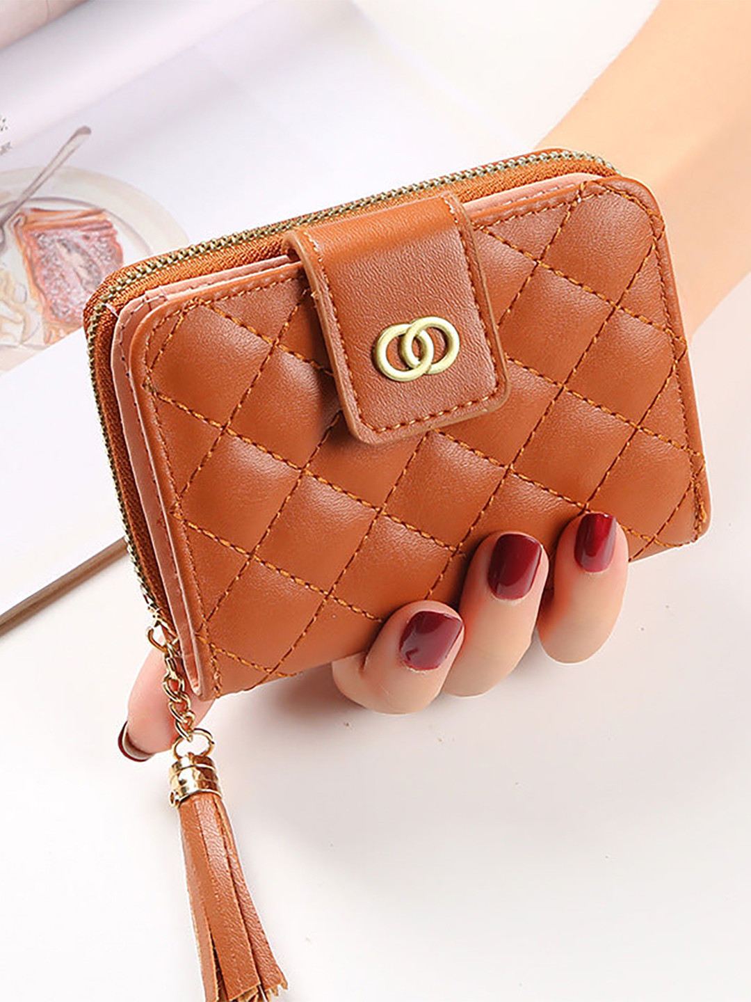 SYGA Textured Leather Card Holder