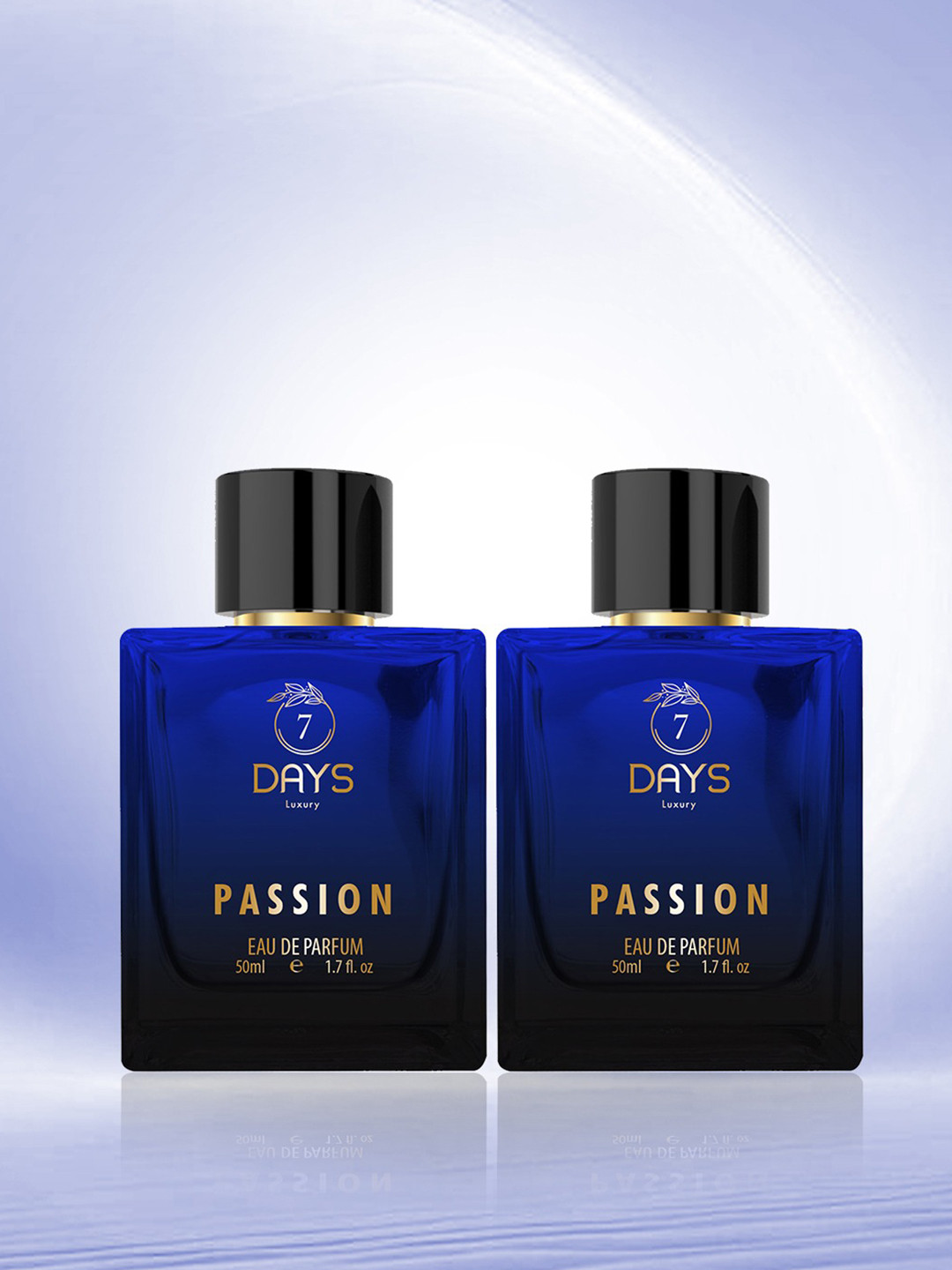 7DAYSNATURAL Passion 2-Pcs Long Lasting Eau De Parfum - 50ml Each
