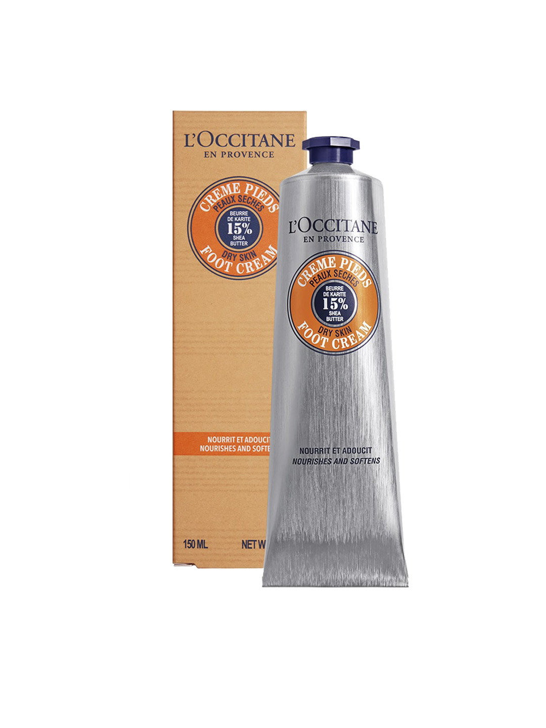 LOccitane en Provence Shea Butter Foot Cream with Arnica Flower & Lavender Oil - 150 ml