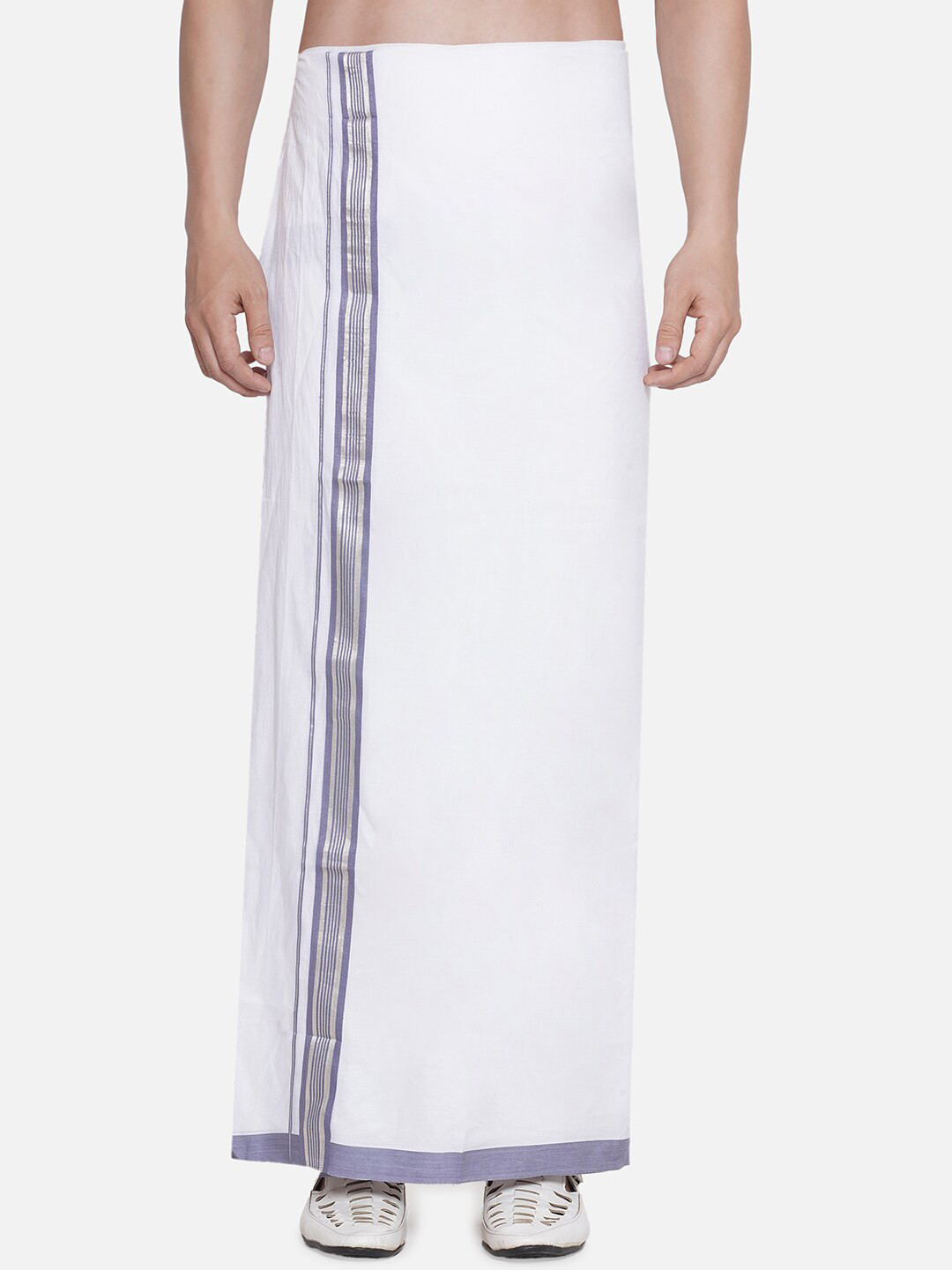 Sethukrishna Men Cotton Border Detail Dhotis