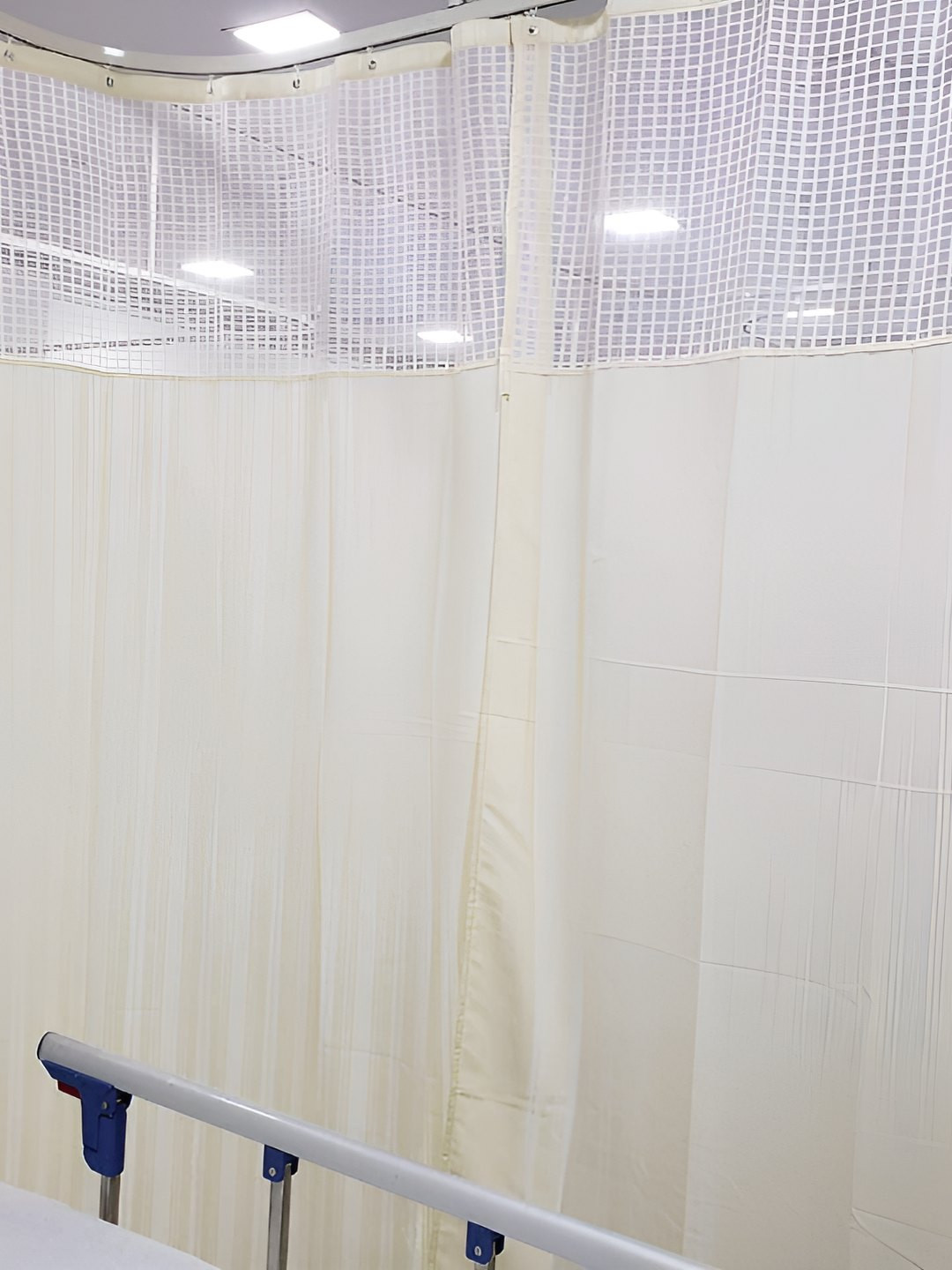 CASA-NEST Cream Coloured Long Door Hospital Partition Curtain