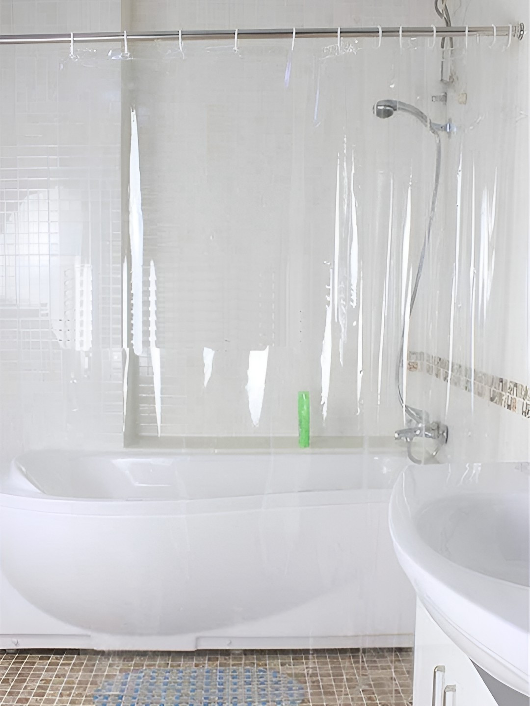 CASA-NEST Transparent Shower Curtain