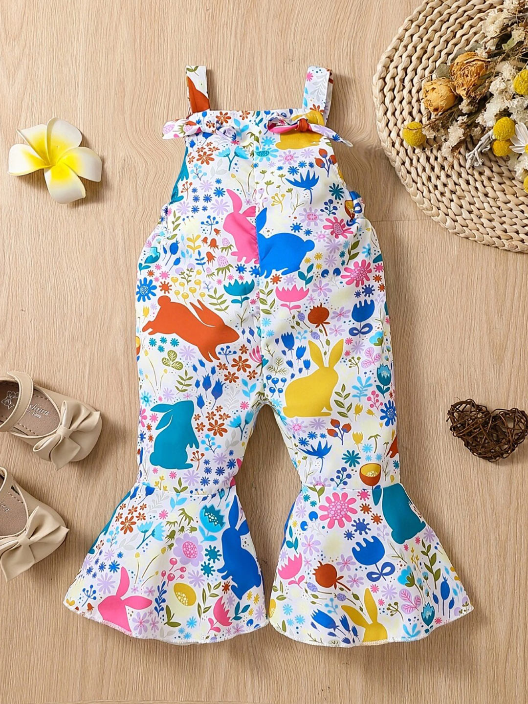 StyleCast Infant Girls Printed Basic Jumpsuit