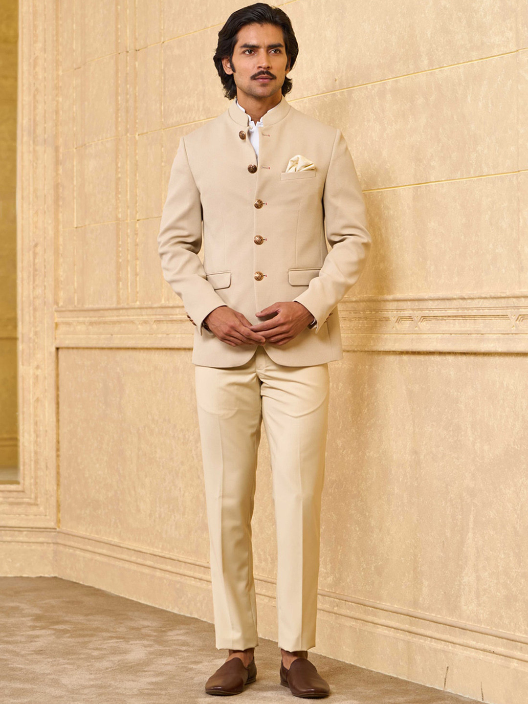 Tasva Bandhgala Ethnic Blazer