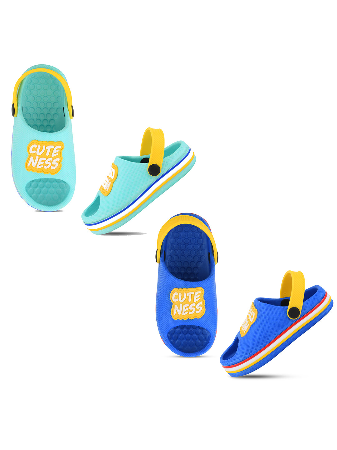 SMARTOTS Kids Pack Of 2 Printed Clogs