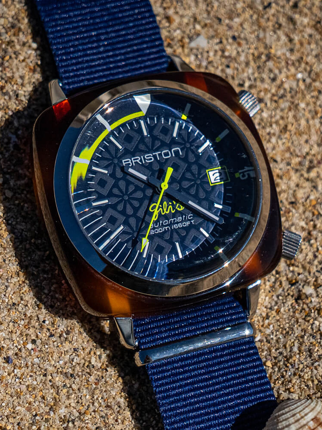 BRISTON Men Analogue Multi Function Automatic Motion Powered Watch 23642.SA.TD.G1.NNB