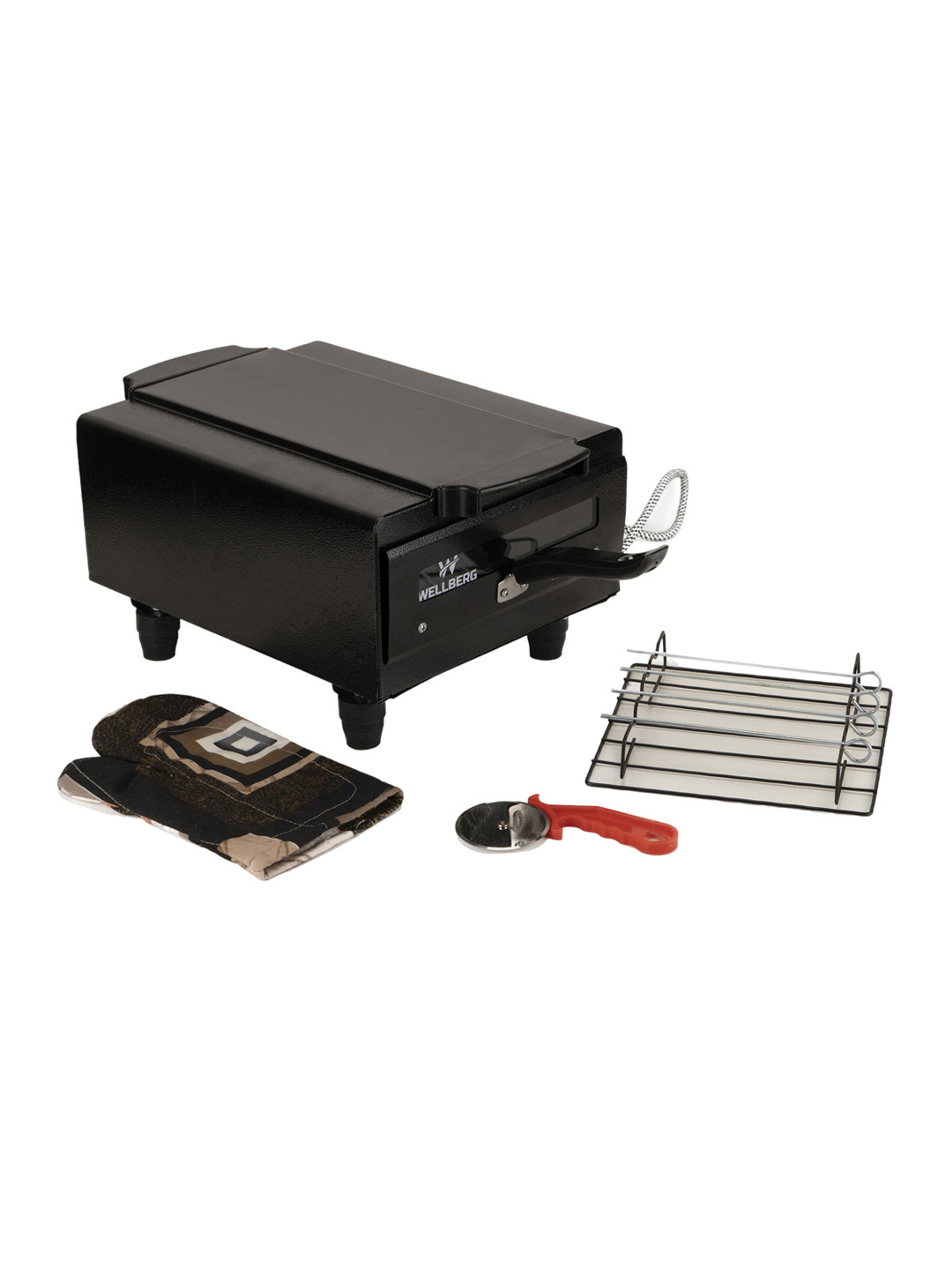 WELLBERG Black Electric Tandoor Barbecue