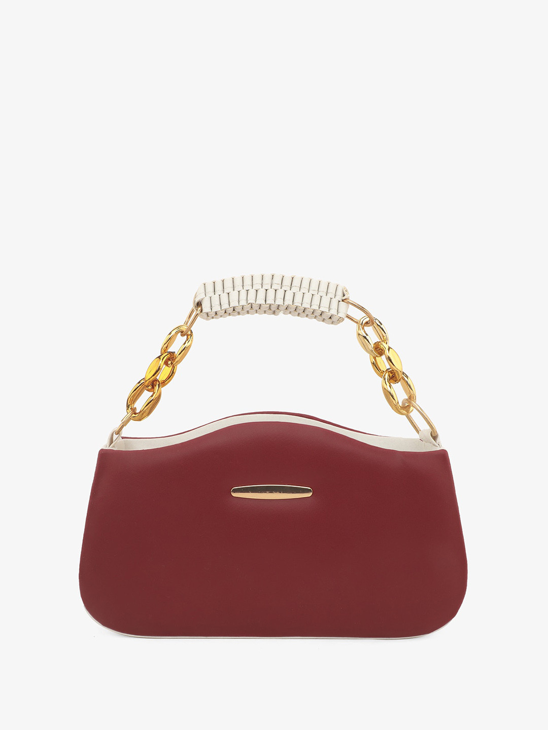gaura pakhi Colourblocked Structured Handheld Bag