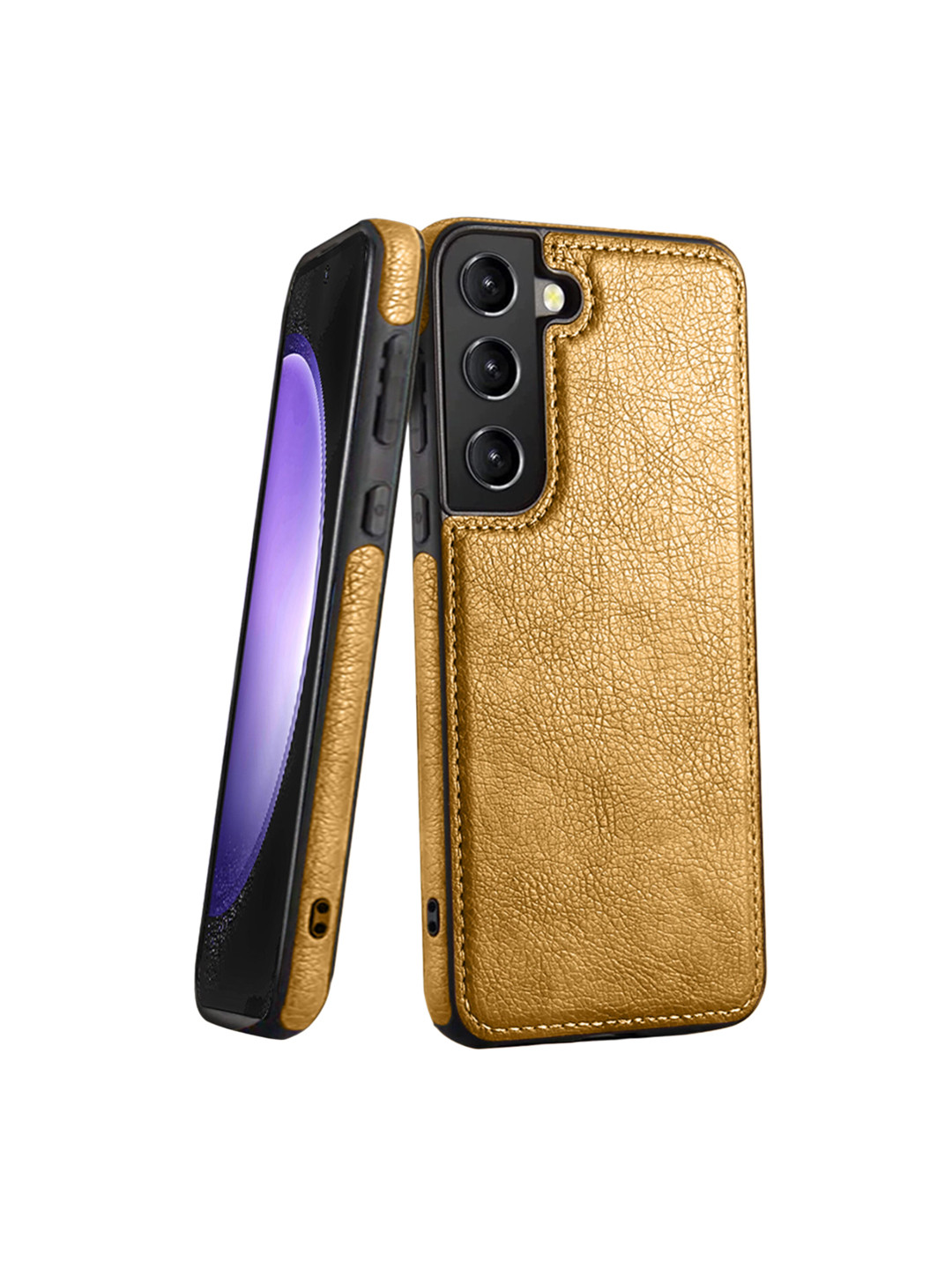 Karwan Wireless Charging Samsung S23 Plus Leather Back Case