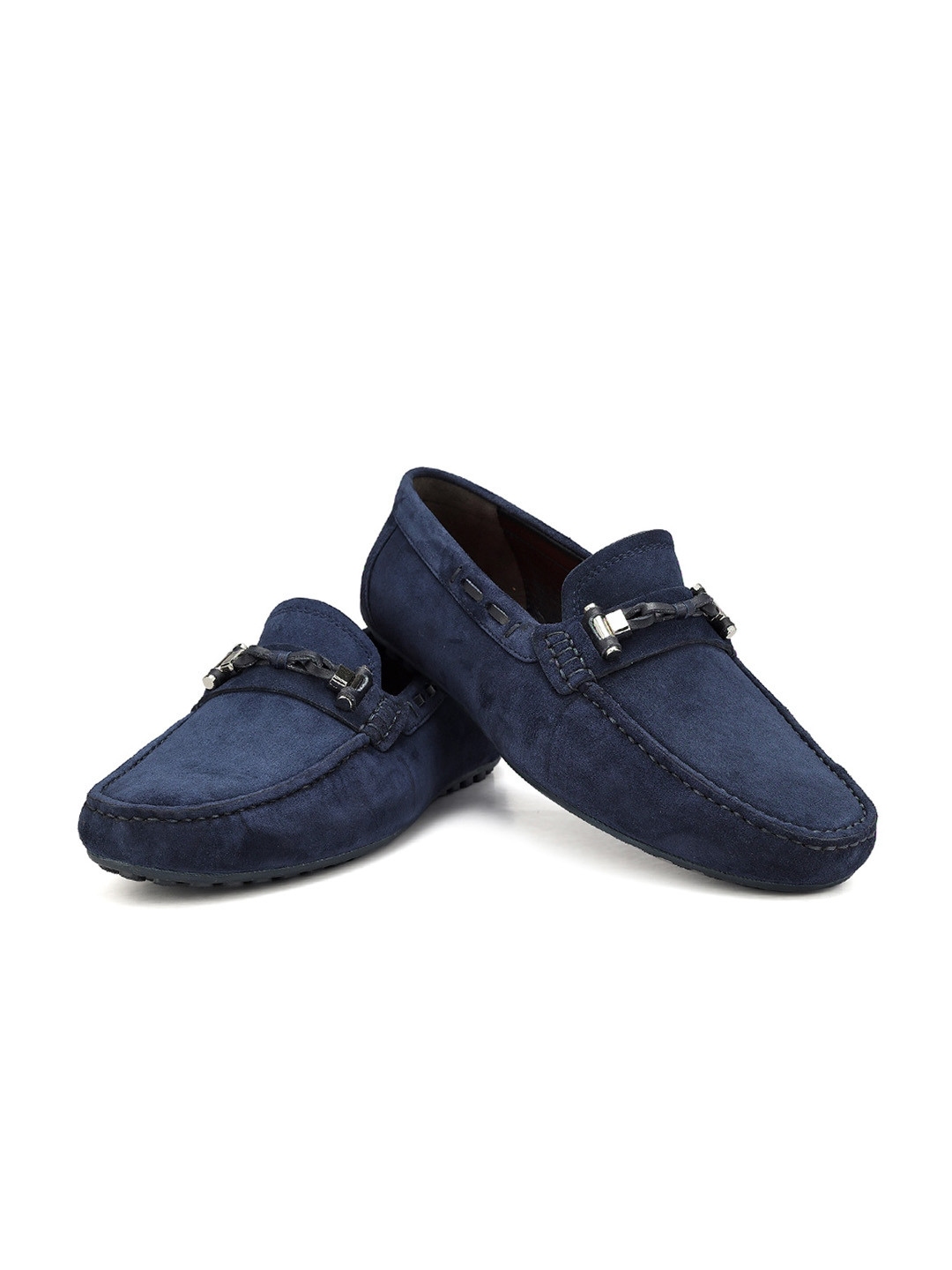 ROSSO BRUNELLO Men Leather Formal Loafers