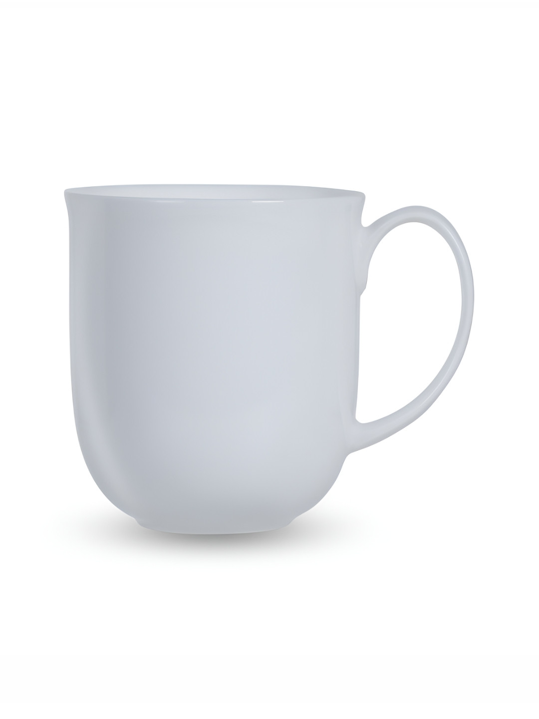 Monno I Miss Those Hight Five Moments White Bone China Microwave Safe Mug-375ml