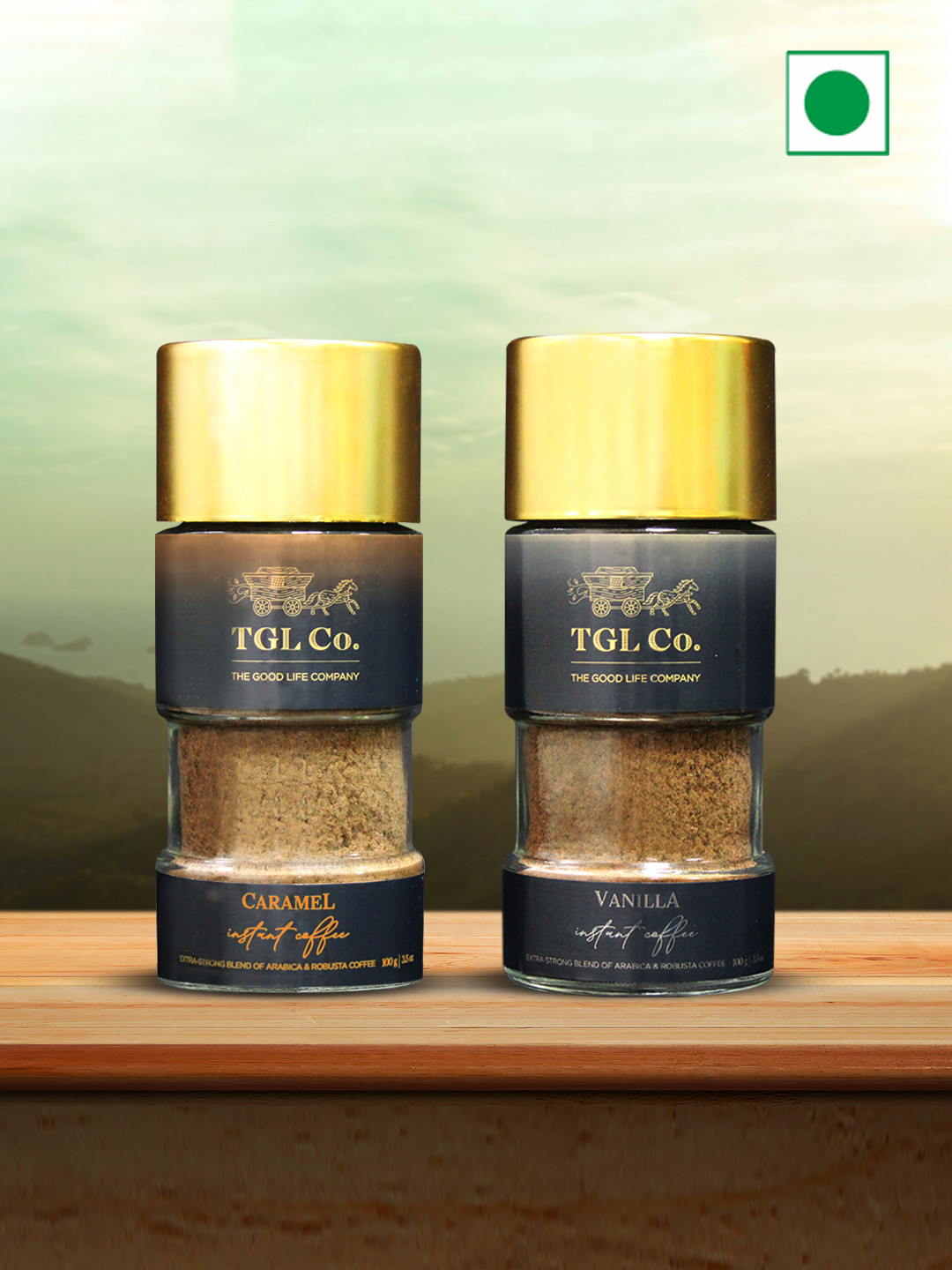 TGL Co. Vanilla Caramel Flavoured Coffee 100gm