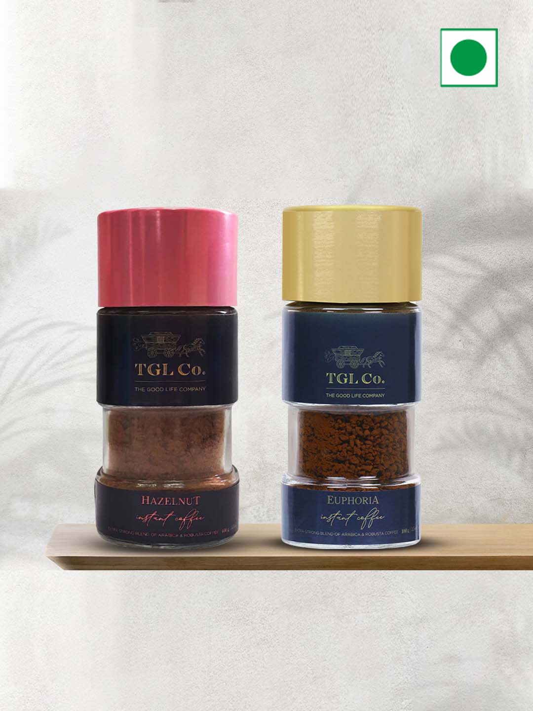 TGL Co. Hazelnut Euphoria Instant Coffee -100 gm