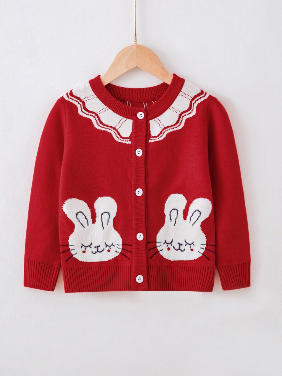 StyleCast Girls Graphic Printed Cardigan