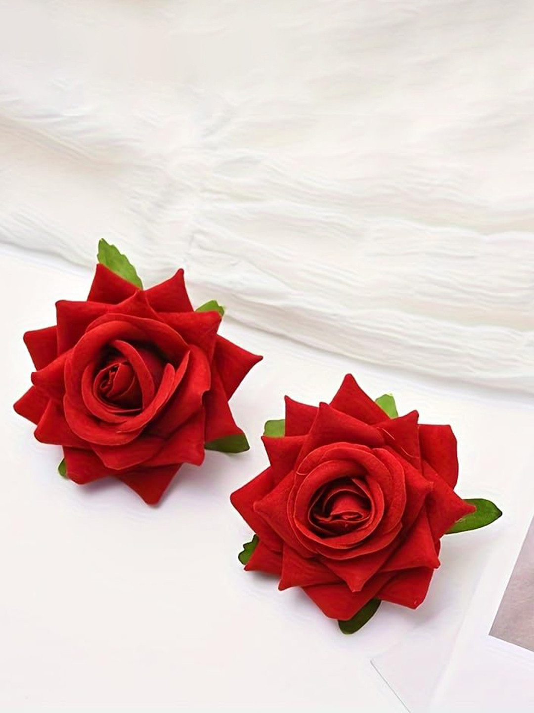 SYGA Set of 2 Floral Alligator Hair Clips
