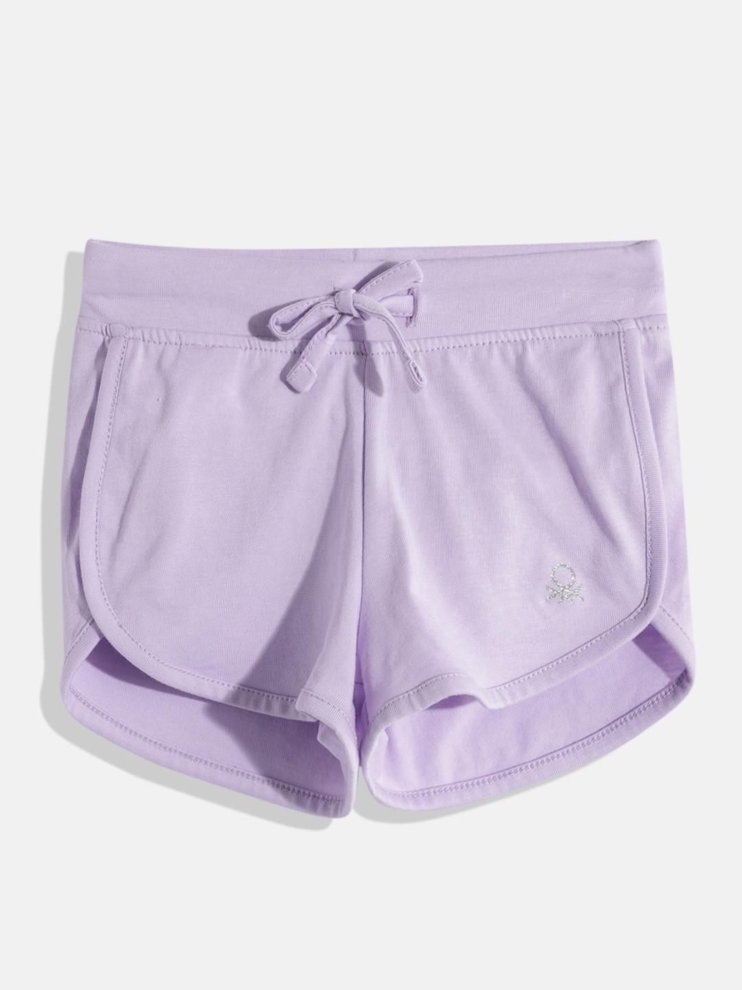 United Colors of Benetton Girls Mid-Rise Regular Shorts