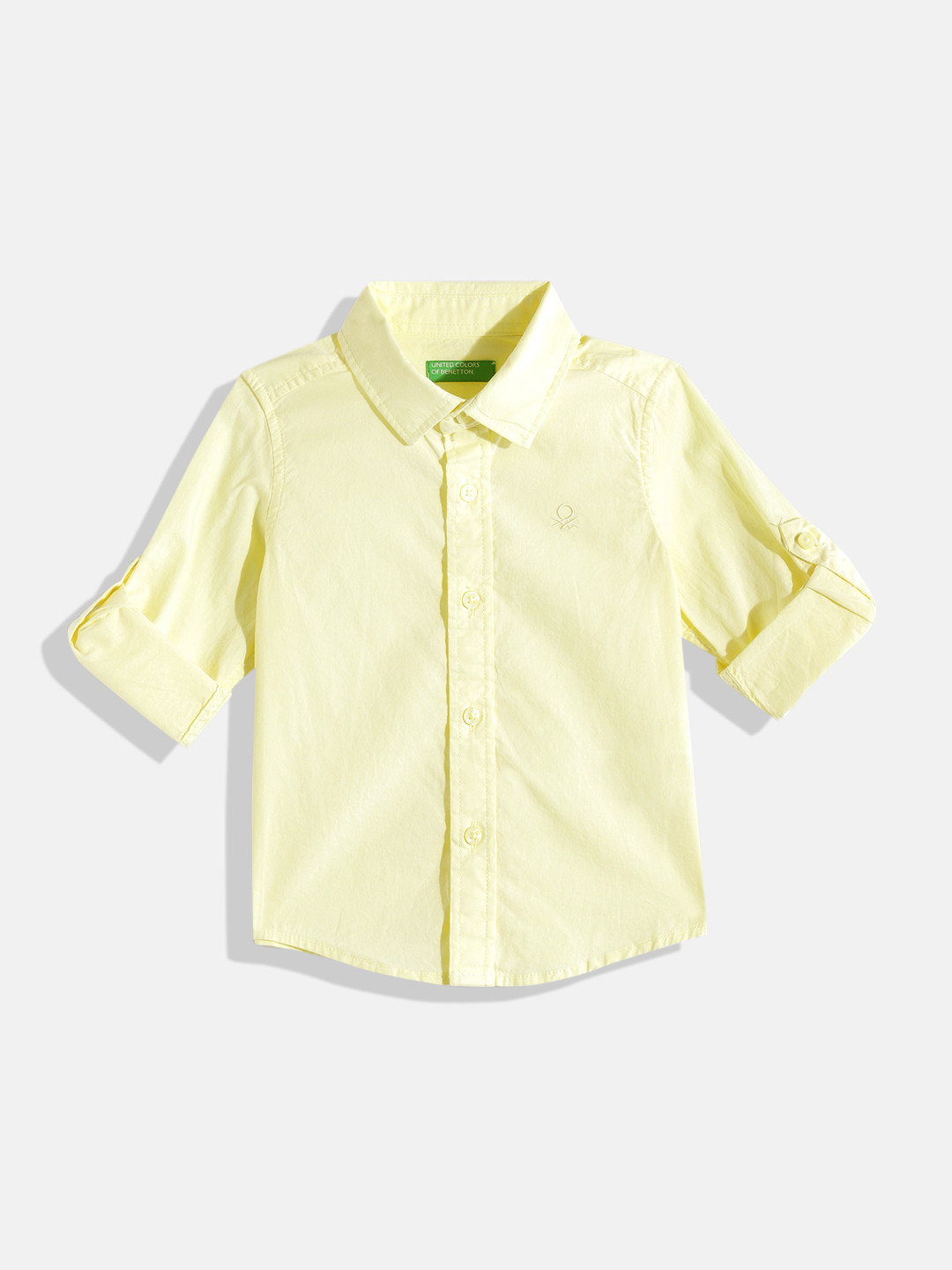 United Colors of Benetton Boys Casual Pure Cotton Shirt
